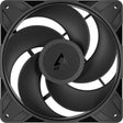 Ventilador de caja inversa Arctic p14 pro (negro, 140 x 140 x 30 mm, pwm)