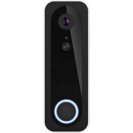 Trust doorcam-3000 timbre con cámara WiFi inteligente (blanco negro, WiFi 2,4 GHz)