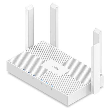 Enrutador wi-fi gigabit cudy ac1200 (blanco, aplicación)