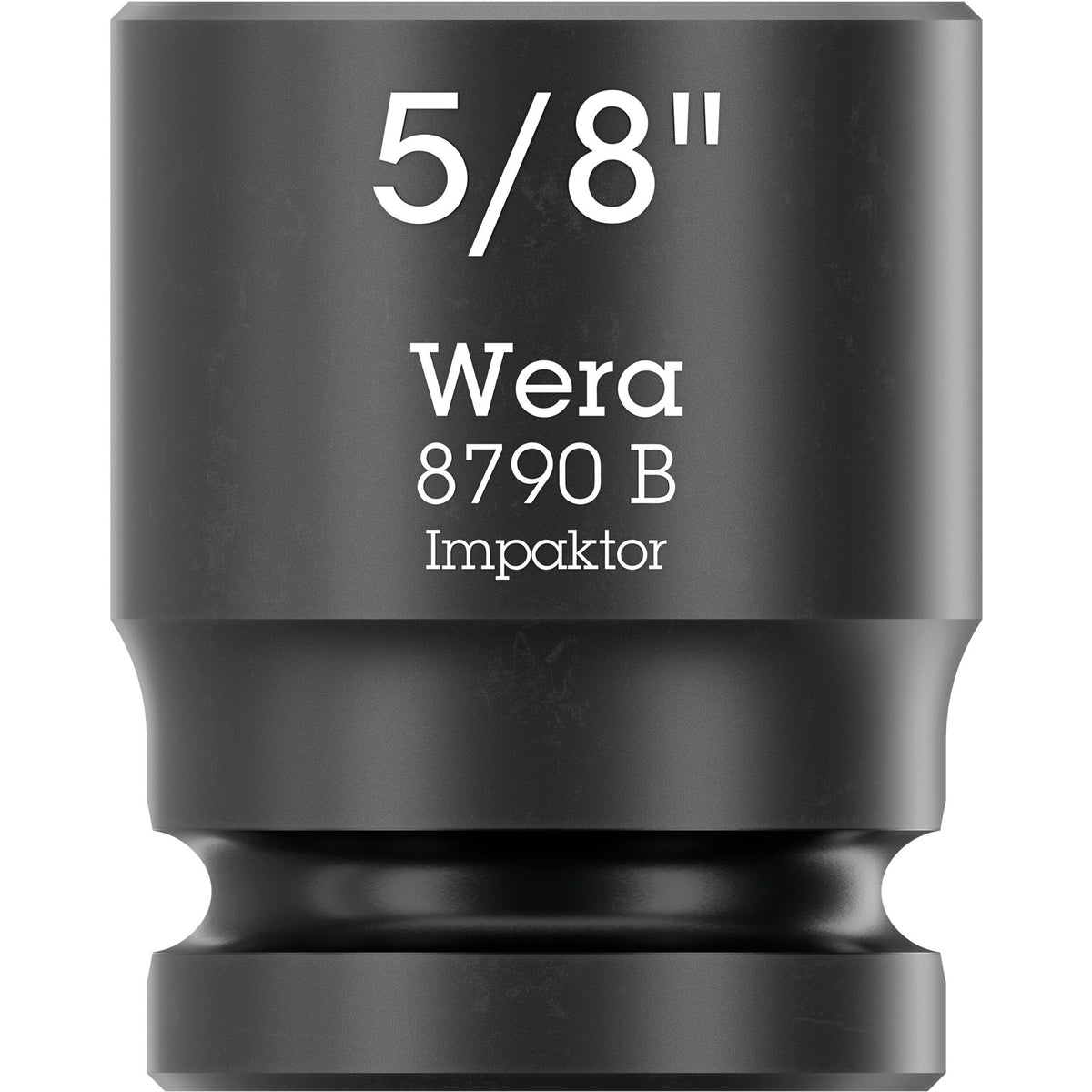 Wera 9608 tapa con banda magnética b impactador imperial 1 llave de vaso (negro verde, 9 piezas)