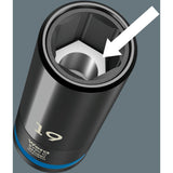 Impactador de ruedas Wera c set 1 llave de vaso (3 piezas, con protección de llanta)