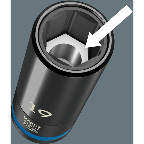 Impactador de ruedas Wera c set 1 llave de vaso (3 piezas, con protección de llanta)