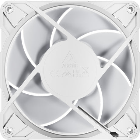 Ventilador de caja Arctic p12 pro a-rgb (blanco, 120 x 120 x 25 mm, pwm)