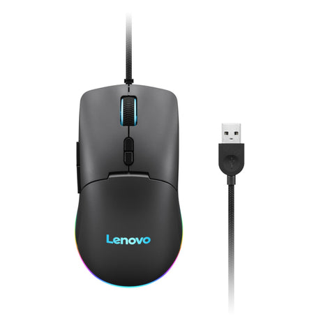 Ratón para juegos Lenovo m210 rgb (negro, 8000 ppp, rgb)