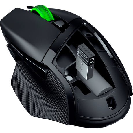 Razer basilisk v3 x mouse para juegos de hipervelocidad (negro, 400 - 18000 ppp, inalámbrico de hipervelocidad, bluetooth)