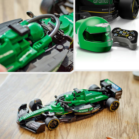 Lego Speed Champions Aston Martin Aramco F1 AMR24 Juego de coches de carreras - 77245