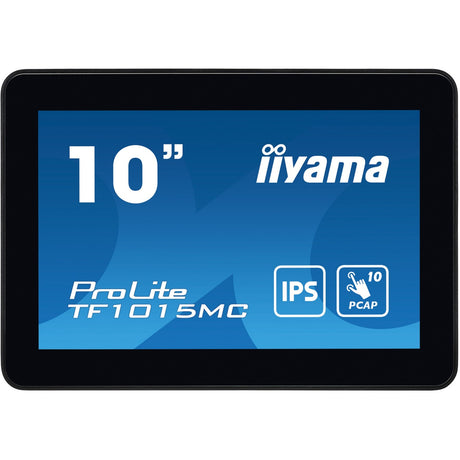 Iiyama Prolite TF1015MC-B3 monitor táctil 10.1 (negro, HDMI, DisplayPort, VGA, USB-B, RJ-45)