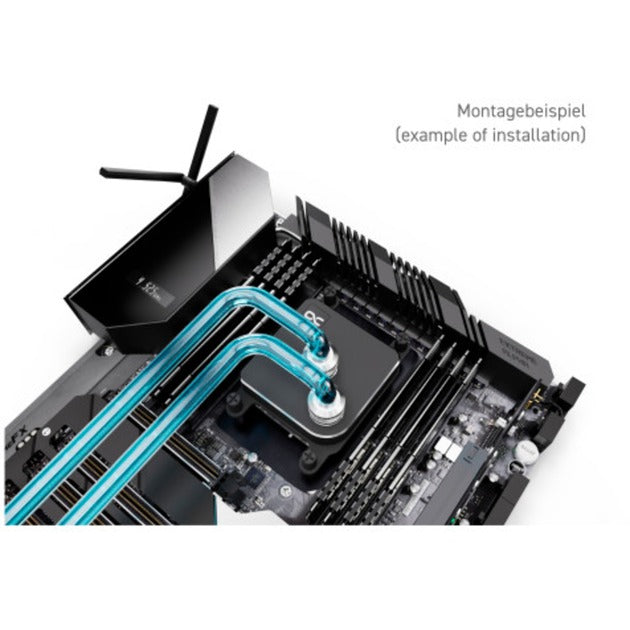 Enfriador de CPU Alphacool core 1 negro (negro)