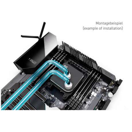 Enfriador de CPU Alphacool core 1 negro (negro)