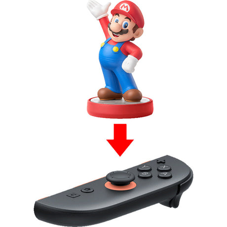 Nintendo joy-con 2 - gamepad derecho (rojo claro negro)