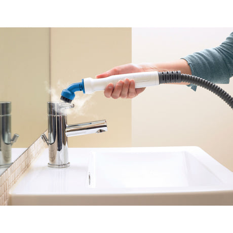 Black+decker fsmh1321 mopa a vapor 1600w con 6 accesorios limpiadora a vapor (blanco azul-gris)