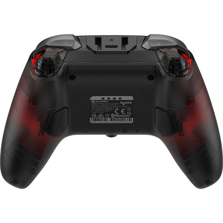 Mando multiplataforma Gamesir Cyclone 2 - Shadow Black (Negro Rojo, USB 2,4 GHz Bluetooth, Switch, Android, iOS, PC)