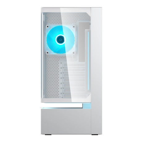 Carcasa torre midi Cougar cfv235 (blanca | 2x USB-A | 1x USB-C | RGB | vidrio templado)