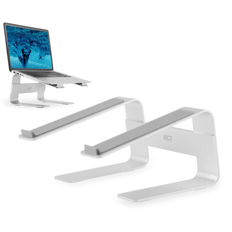 Act conectividad soporte para portátil aluminio (aluminio)