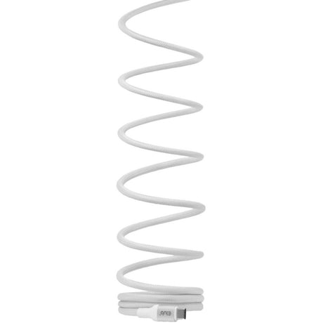Club 3D USB-C Bobina Magnética 240W PD3.1 Cable Blanco, Cable de 2 Metros (Blanco)