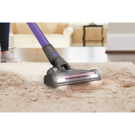 Aspiradora de palo para mascotas extrema Black+decker 36v 4 en 1 power series (púrpura)