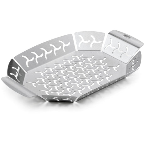 Cesta de verduras Weber pequeña (6677) (acero inoxidable)