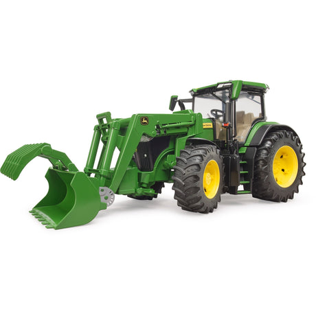 Maqueta de vehículo Bruder John Deere 7R 350 con cargador frontal (03151)