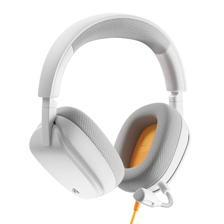 Glorious ghs eterna - auriculares estéreo para juegos supraaurales para juegos (blanco, PC, PS5, PS4, Xbox, Switch)