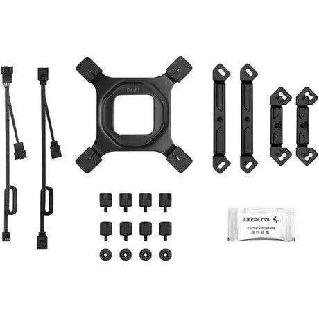 Enfriador de CPU Deepcool AG620 BK ARGB V2 (negro)
