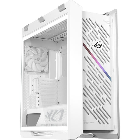 Caja Midi Tower Asus ROG Strix Helios II GX601S (Blanco | 4x USB-A | 2x USB-C | RGB | Vidrio templado)
