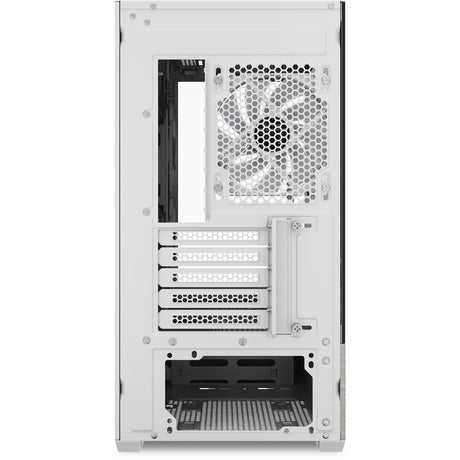 Carcasa mini torre Sharkoon mk7 argb (blanca | 2x USB-A | 1x USB-C | RGB | vidrio templado)