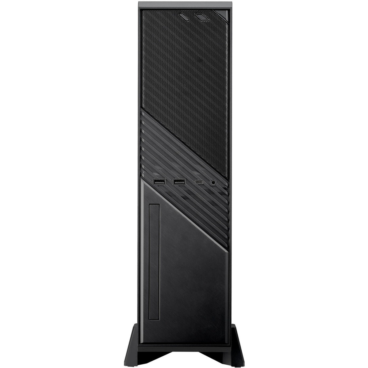 Carcasa minitorre Silverstone milo 12 (negro | 2x USB-A | 1x USB-C)