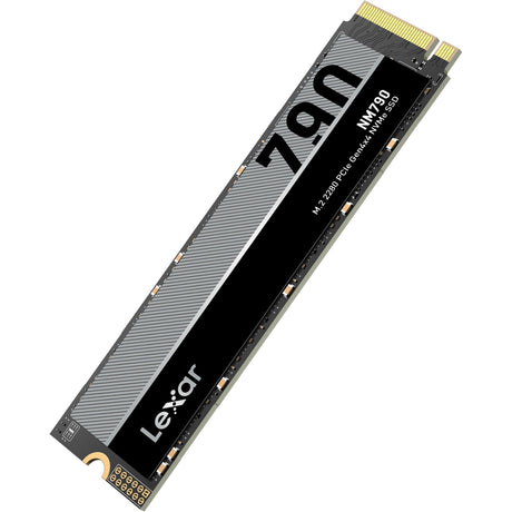 SSD Lexar nm790 de 4 TB (PCIe 4.0 x4, NVME 1.4, M.2 2280)