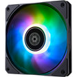 Silverstone air slimmer 120 argb ventilador de caja (negro, 120 x 120 x 15 mm, pwm)