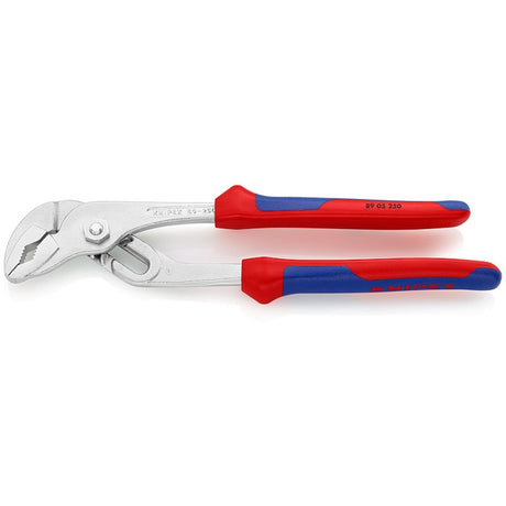 Alicates para bombas de agua Knipex 89 05 250 Alicates para bombas de agua suecos (cromo rojo)