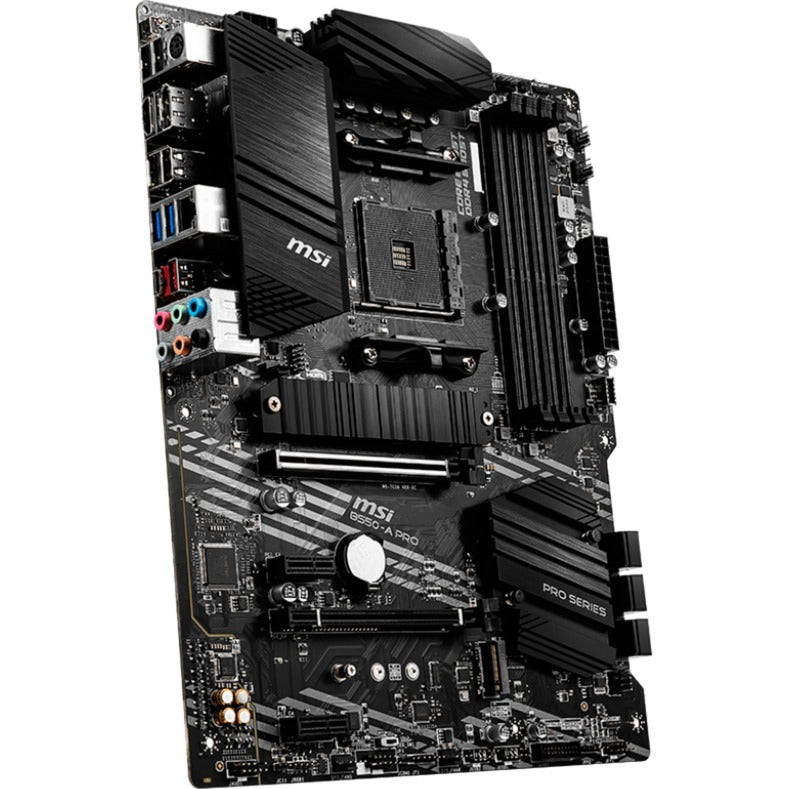 Placa base MSI B550-A Pro Socket AM4 (negra, RAID, GB-LAN, Sonido, ATX)