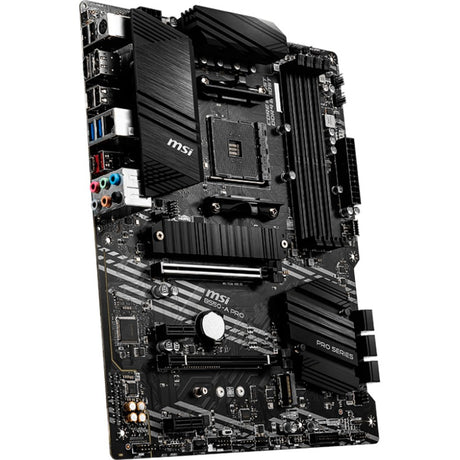 Placa base MSI B550-A Pro Socket AM4 (negra, RAID, GB-LAN, Sonido, ATX)