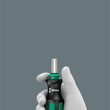 Wera kraftform kompakt 28 con estuche para llaves de tubo (negro verde, 6 piezas)