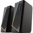 Trust GXT 609 Zoxa Juego de altavoces con iluminación RGB Altavoz para PC (negro, LED RGB)