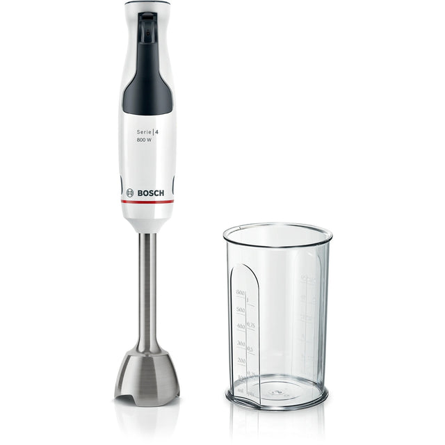 Batidora de mano Bosch serie 4 ergomaster 800w (blanco antracita)