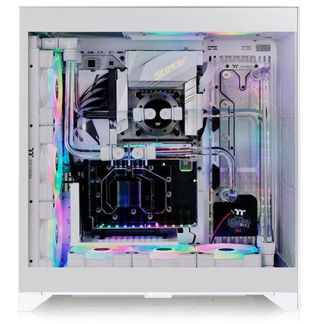 Carcasa Thermaltake CTE E660 MX Snow Midi Tower (blanca | 2x USB-A | 1x USB-C | vidrio templado)