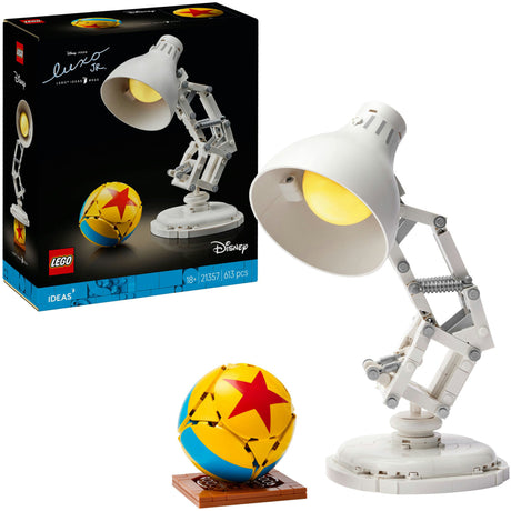 Lego® ideas disney pixar luxo jr. modelo de exhibición - 21357