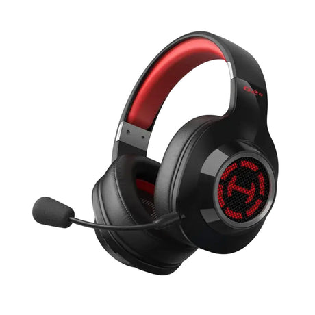 Edifier G2 S Auriculares inalámbricos para juegos 7.1 Auriculares supraaurales para juegos (negro rojo, RGB, Bluetooth 2,4 GHz USB)