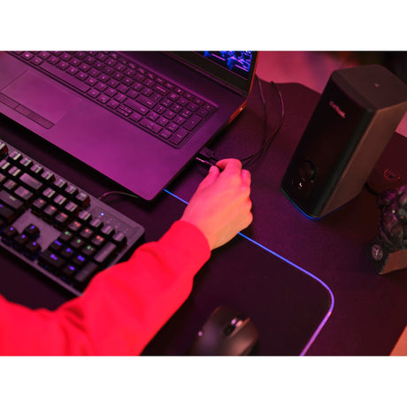 Trust GXT 612 Cetic Altavoz para PC (Negro, Bluetooth, RGB)
