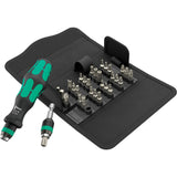 Llave de vaso de seguridad Wera kraftform kompakt 71 (negro verde, 32 piezas)