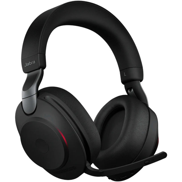 Auriculares supraaurales Jabra evoluciona2 85 (negro, equipos de microsoft, usb-c)