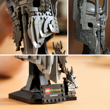 Lego iconos 11373 el señor de los anillos: casco de sauron