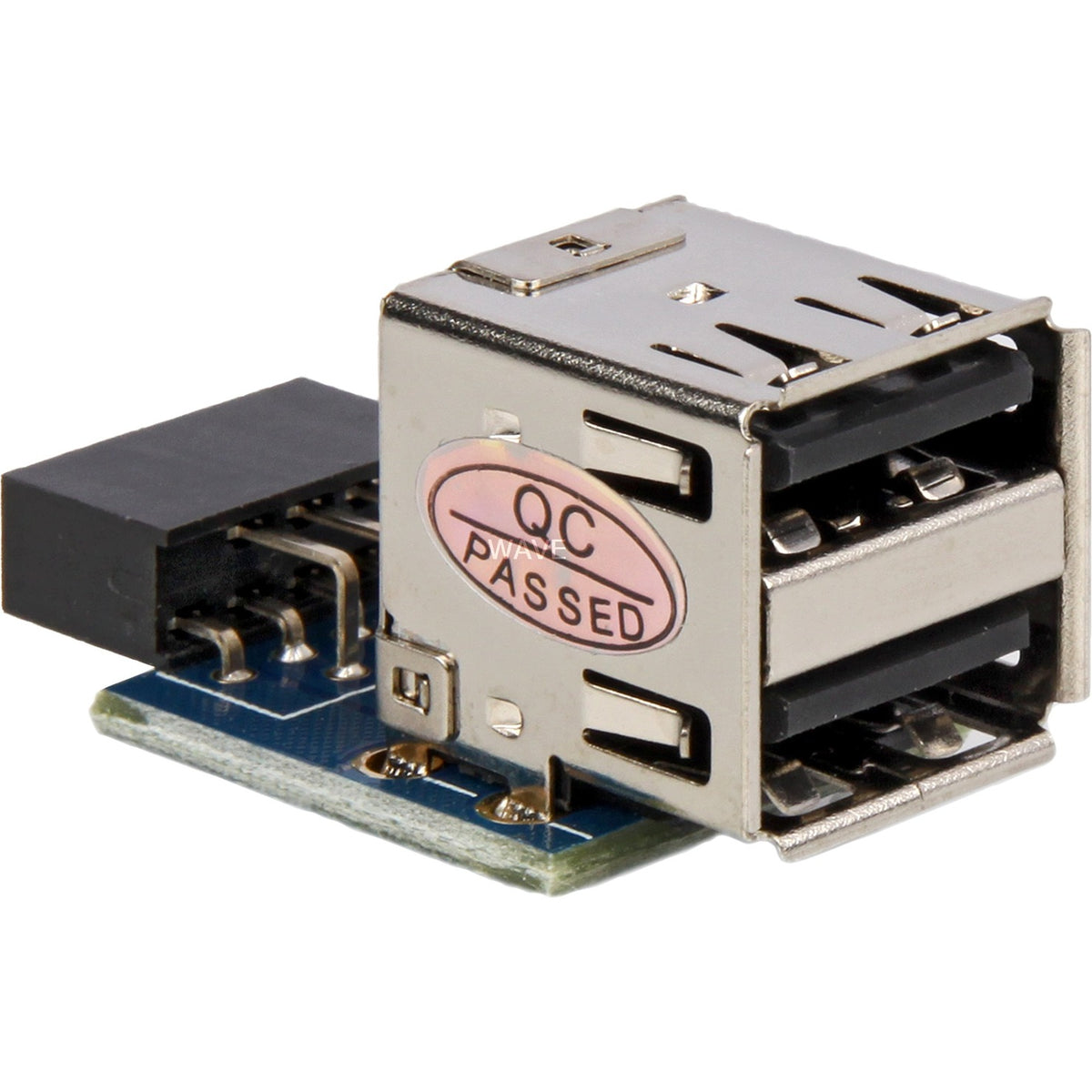 Delock Conector de clavija USB > 2 adaptadores USB 2.0