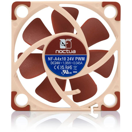 Noctua nf-a4x10 ventilador de caja pwm de 24v (marrón, 40 x 40 x 10 mm)