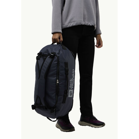 Mochila jack wolfskin all-in duffle 35 (azul oscuro, 35 litros)