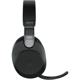 Auriculares supraaurales Jabra evoluciona2 85 (negro, equipos de microsoft, usb-c)