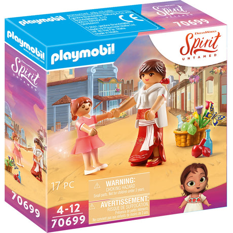 Playmobil Spirit - Juguete de construcción milagro joven afortunado (70699)