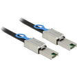 Delock cable mini SAS SFF-8088 > mini SAS SFF-8088, cable de 3 m (83736)