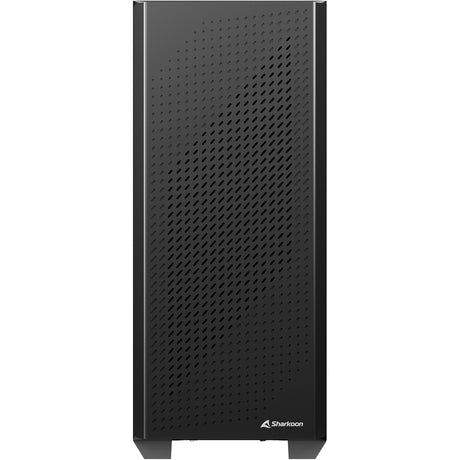 Carcasa de torre midi negra Sharkoon vs9 (negro | 3x USB-A)