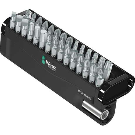Wera bit-check 30 metal juego de 1 punta (30 piezas)